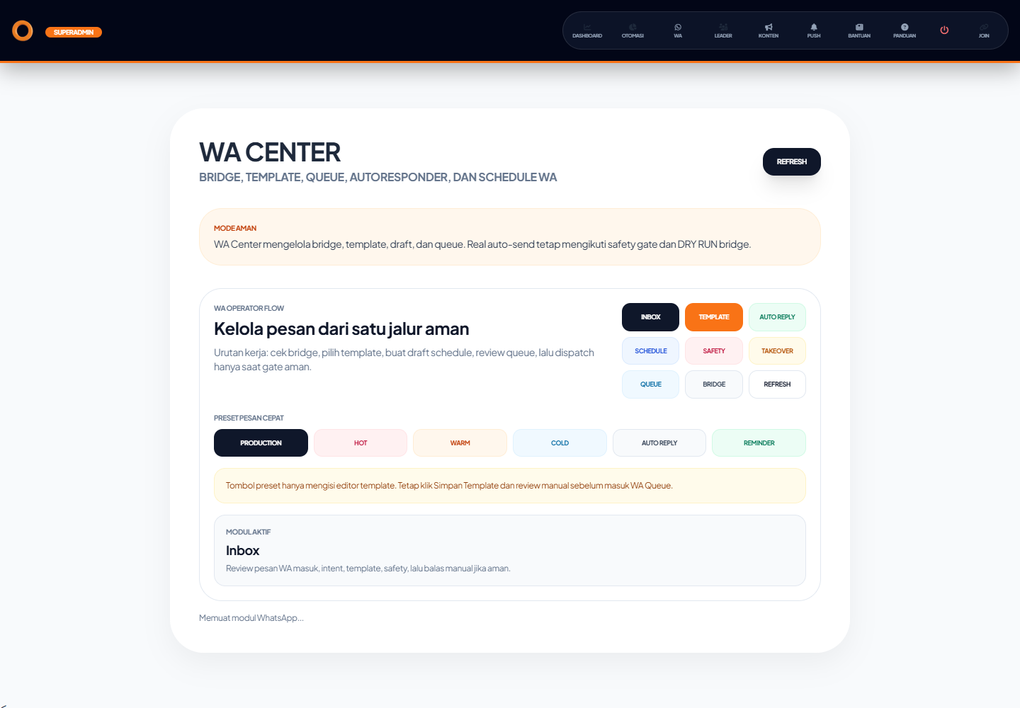WA Queue